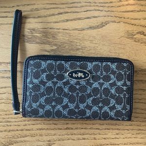 New Coach Saddle wallet